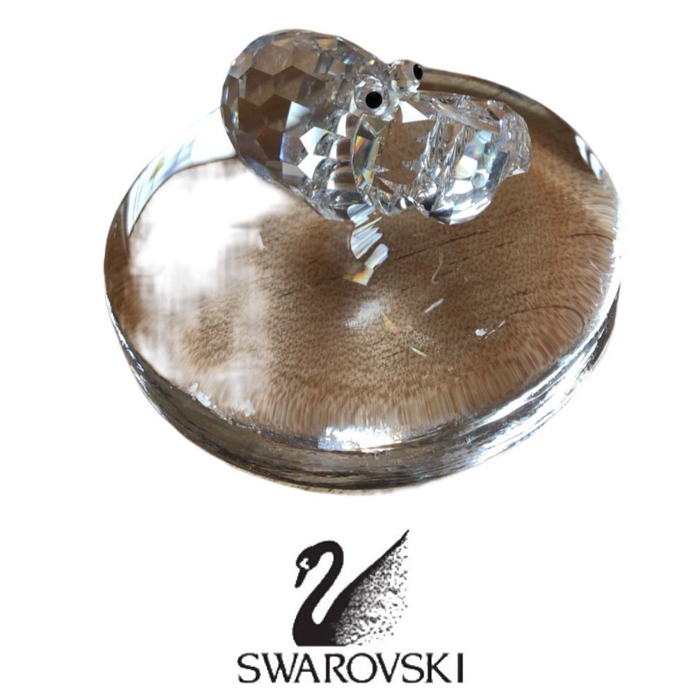 Swarovski Crystal (Austria) Retired Hippopotamus (Large); …